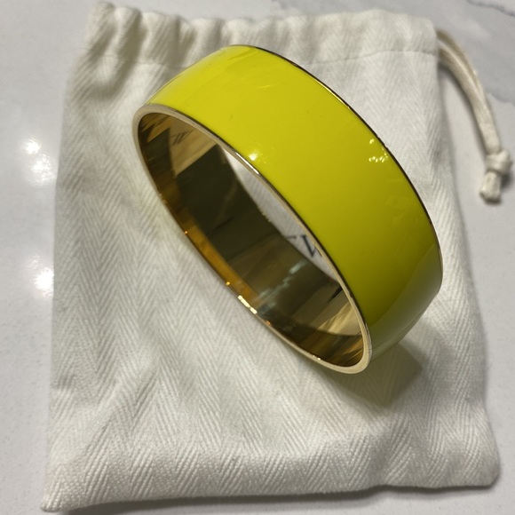 J Crew yellow bangle NWOT - Picture 2 of 2